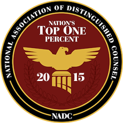 National Association Of Distinguished Counsel - Nation's Top One Percent